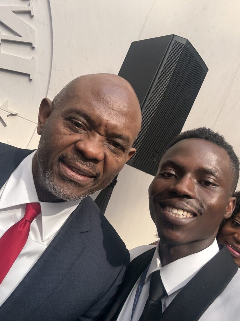 With Tony Elumelu, Chairman, Heir Holdings