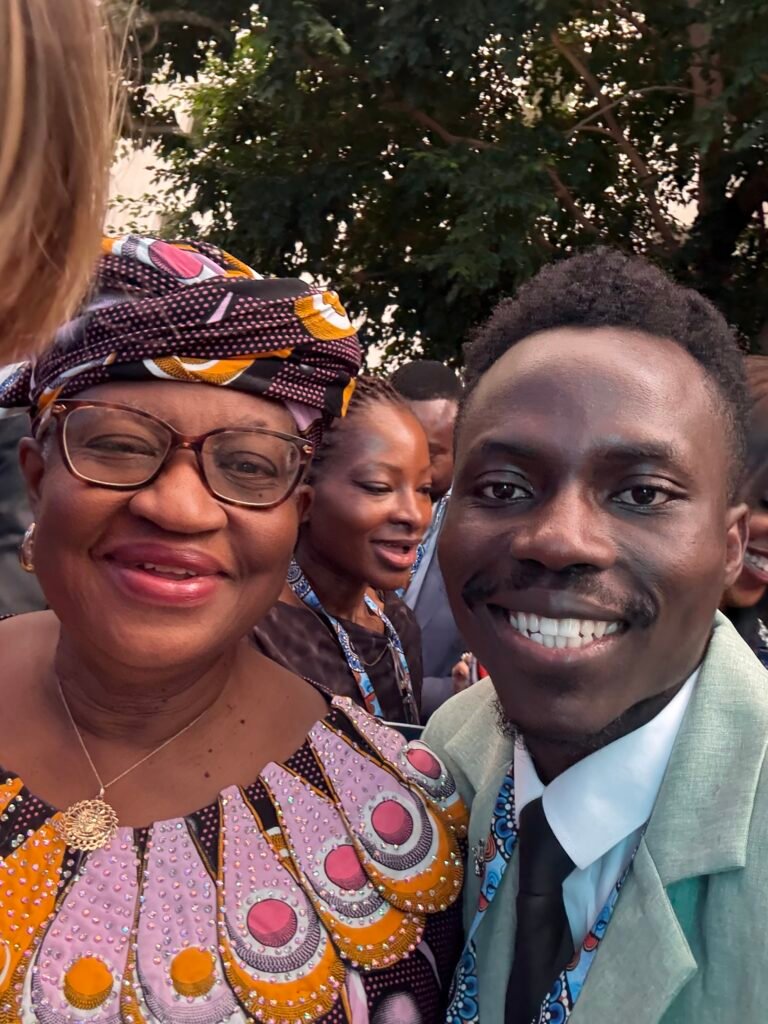 With Dr Ngozi Okonjo Iweala; Director General of World Trade Organisation