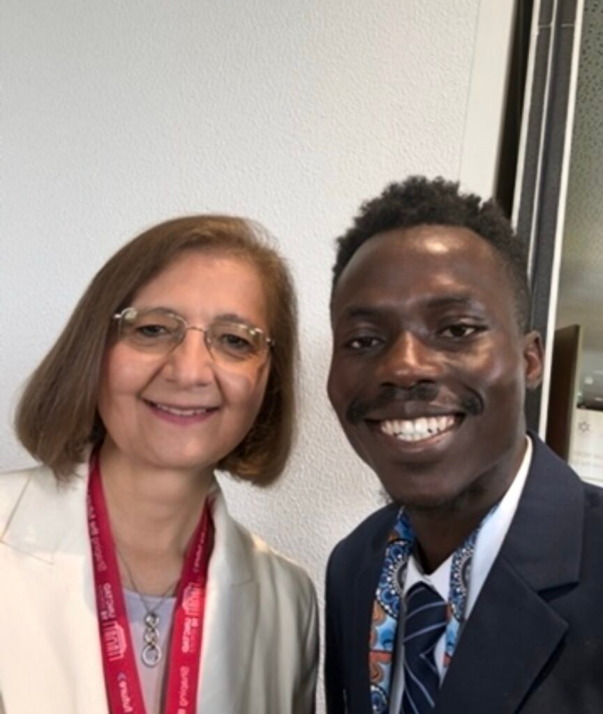 With Luz María de la Mora, UNCTAD Director of the Division on International Trade and Commodities