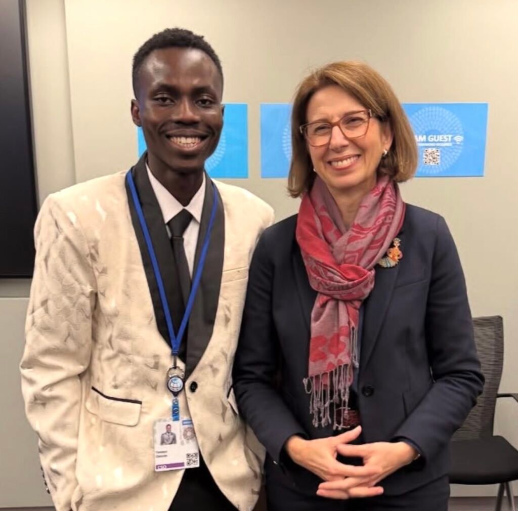 With Maria Dimitriadou, World Bank Special Representative to the UN and Head of Multilateral Affairs